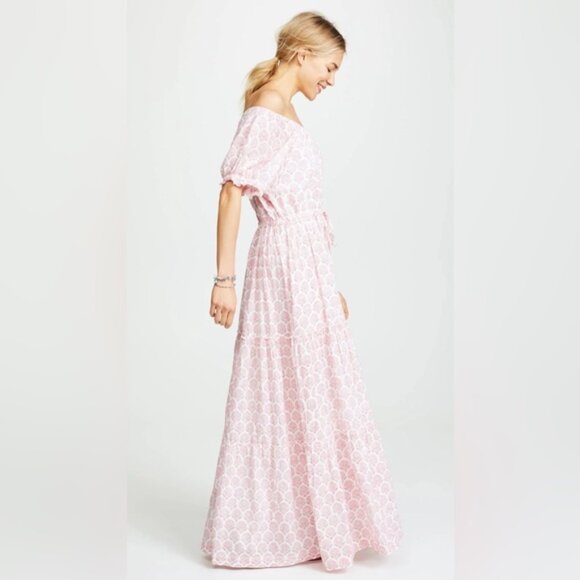 Roberta Roller Rabbit rosemary Abha dress coral size Xl - Picture 2 of 10